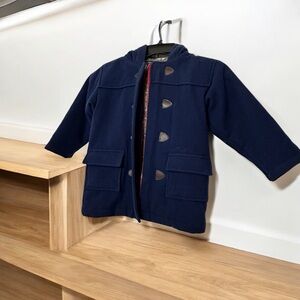 Nautica Wool Navy Coat boys